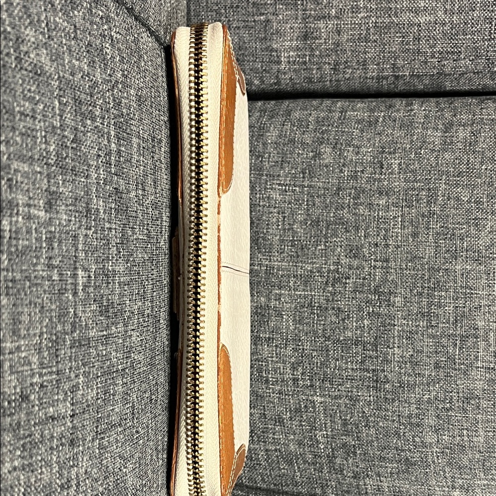 Cole Haan White and Brown Wallet - Picture 4 of 7